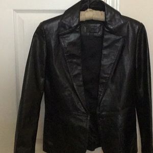 Leather jacket